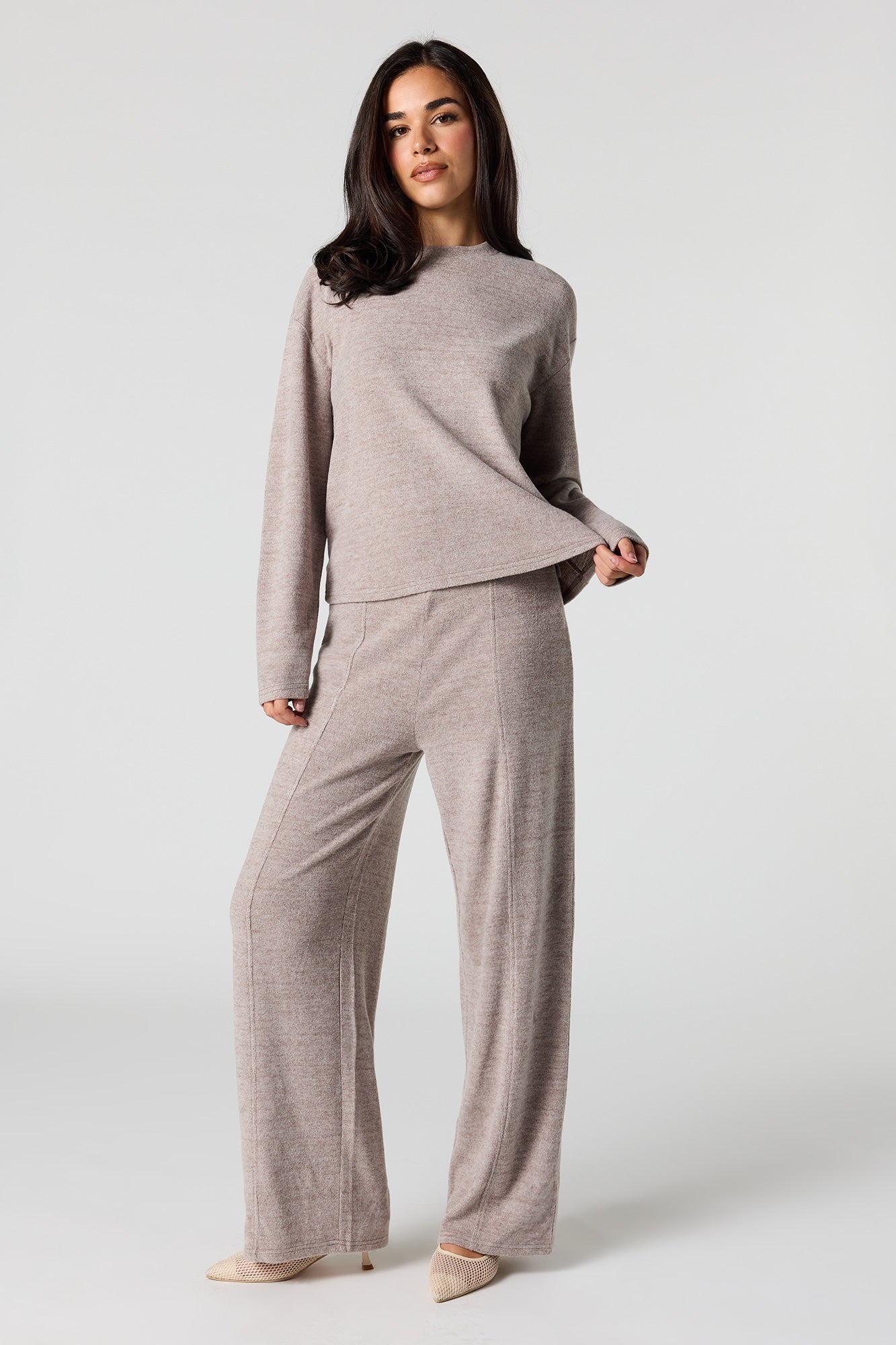 Soft Knit Wide Leg Pant – Urban Planet