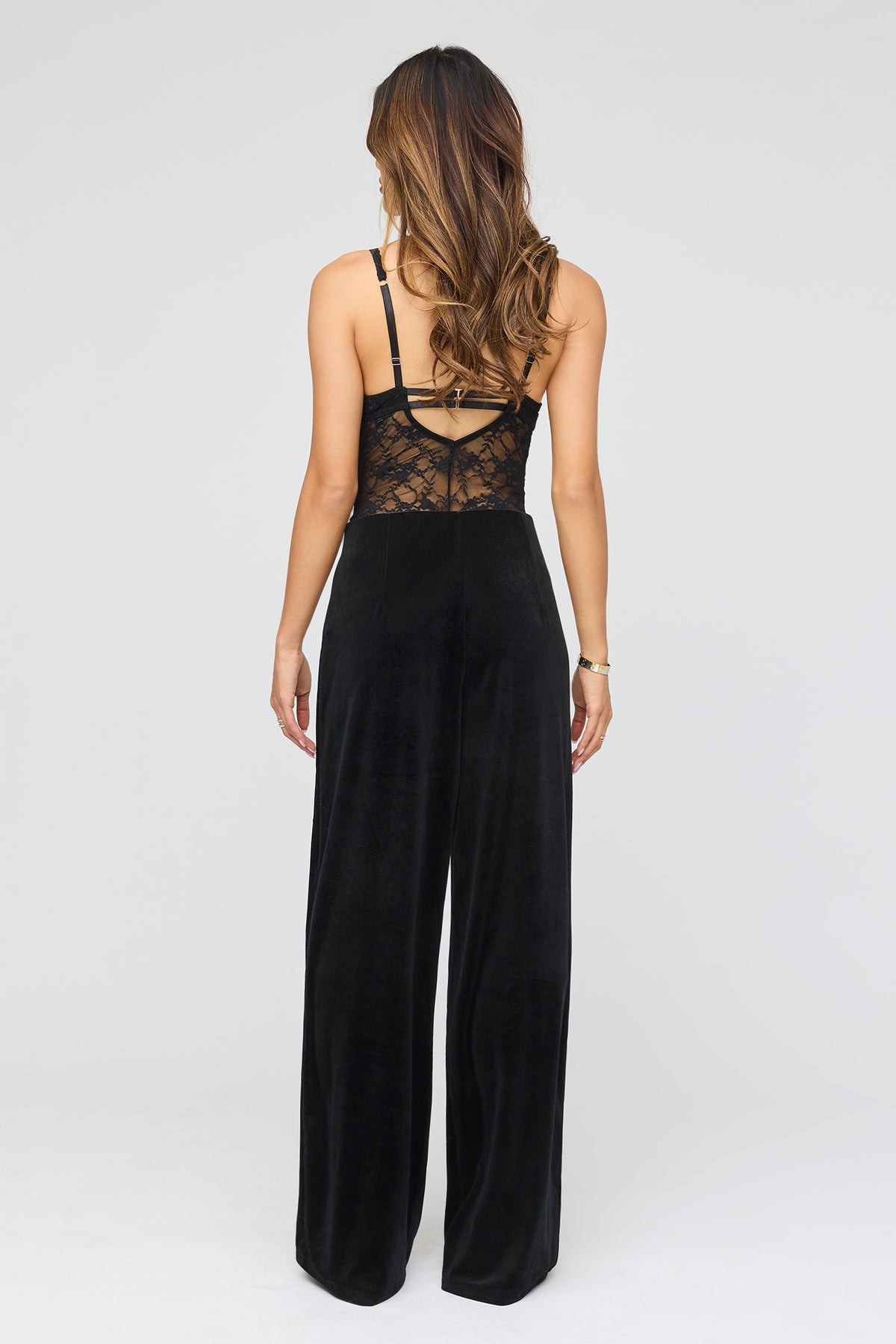 Vue alternative 3. Pantaln en velours à jambe large