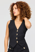 Buttoned Vest