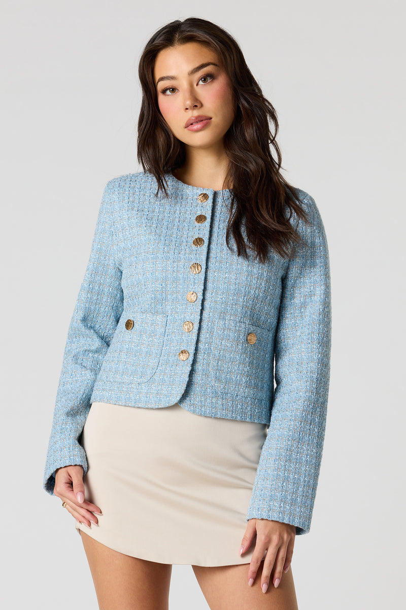 Button-Up Blazer