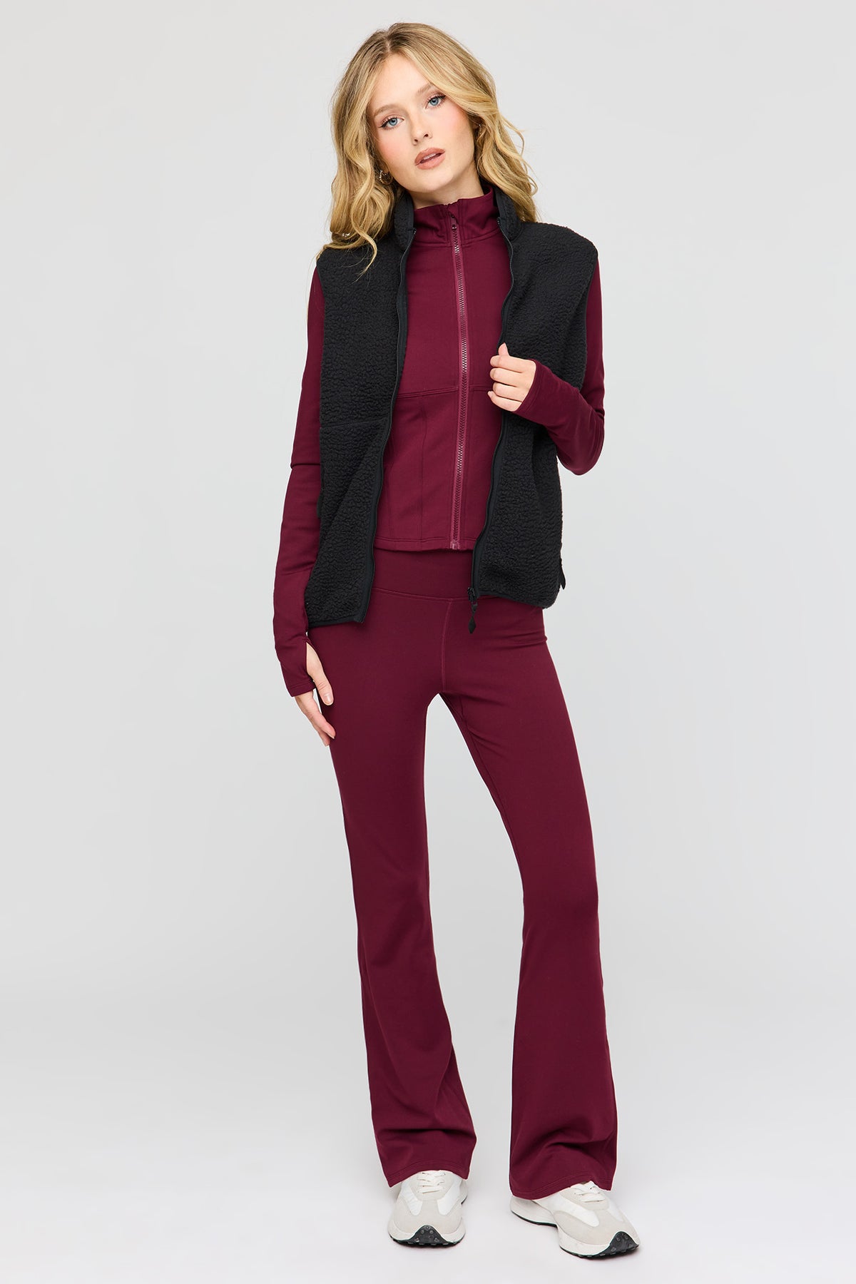 Vue alternative 3. Veste Active en Sherpa
