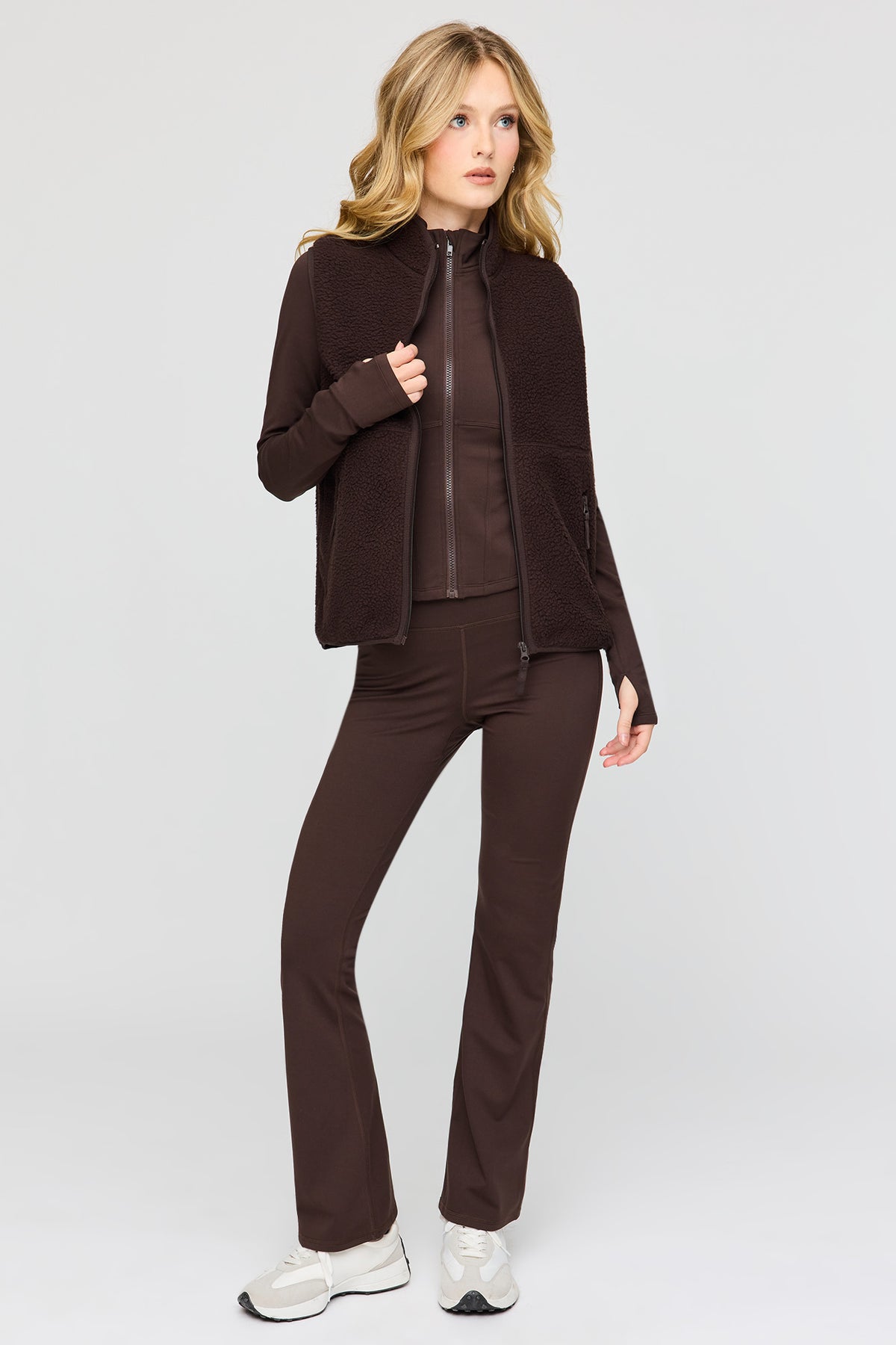 Vue alternative 3. Veste Active en Sherpa