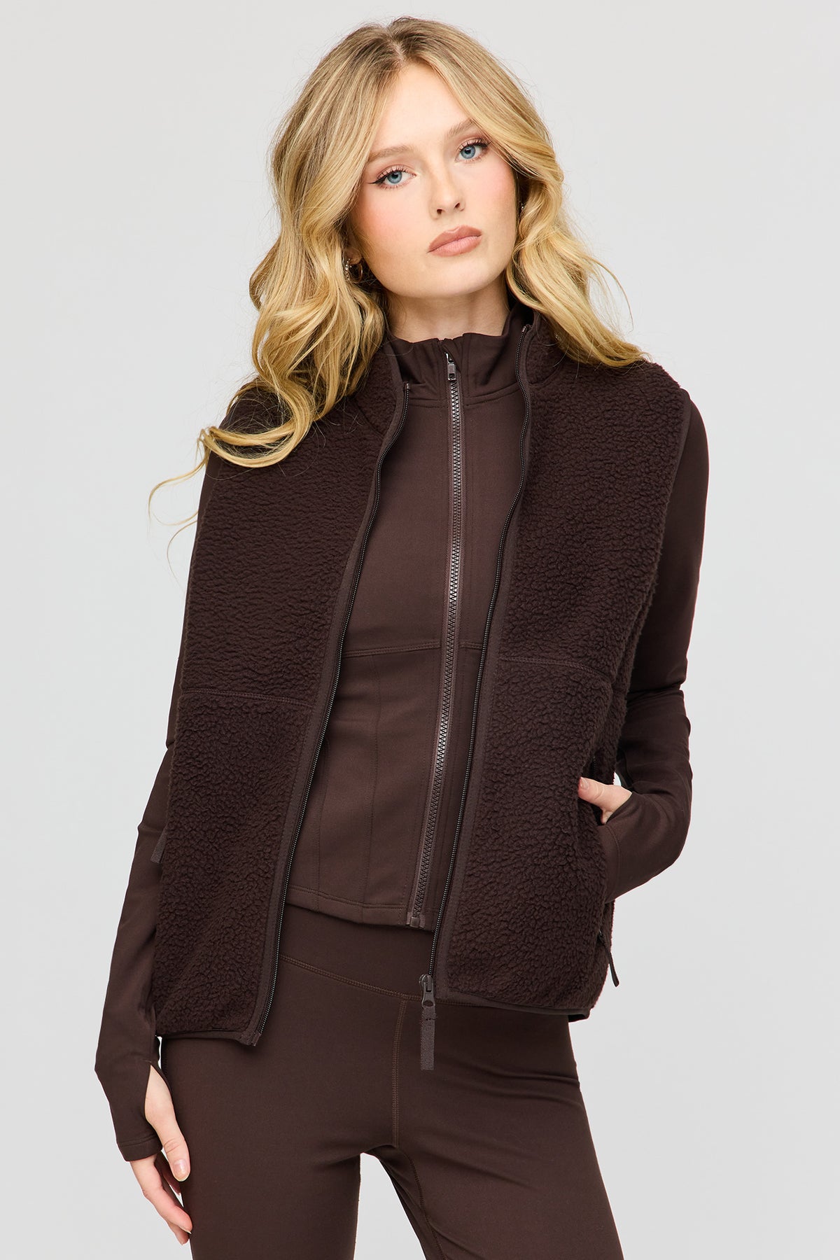 Veste Active en Sherpa