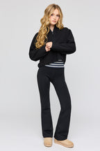 Pantalon Active à jambe évasée doublé de molleton