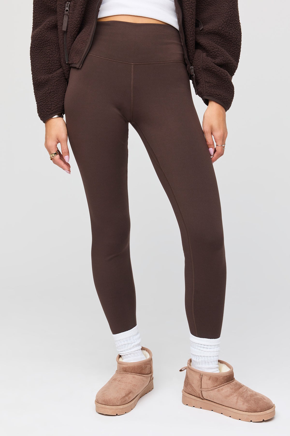 Vue alternative 2. Legging doublé de molleton