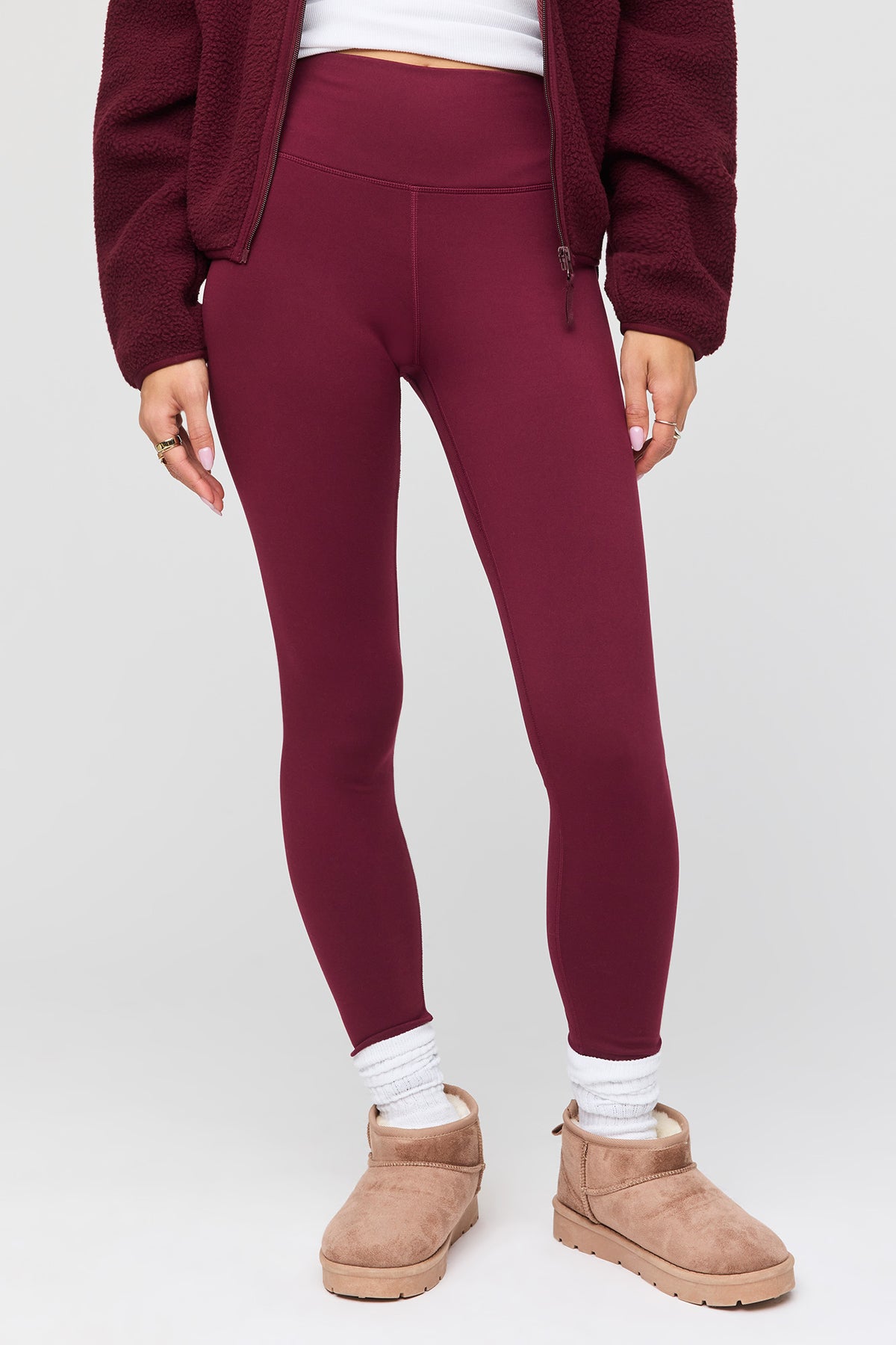 Vue alternative 2. Legging doublé de molleton