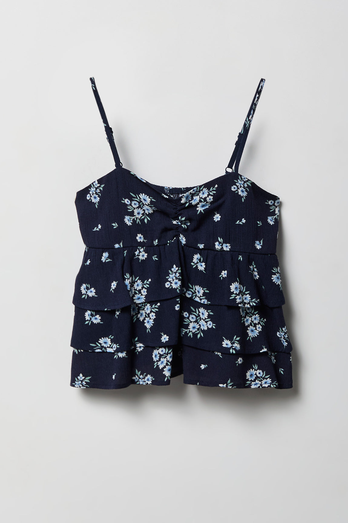 Haut de style nuisette volanté pour fille