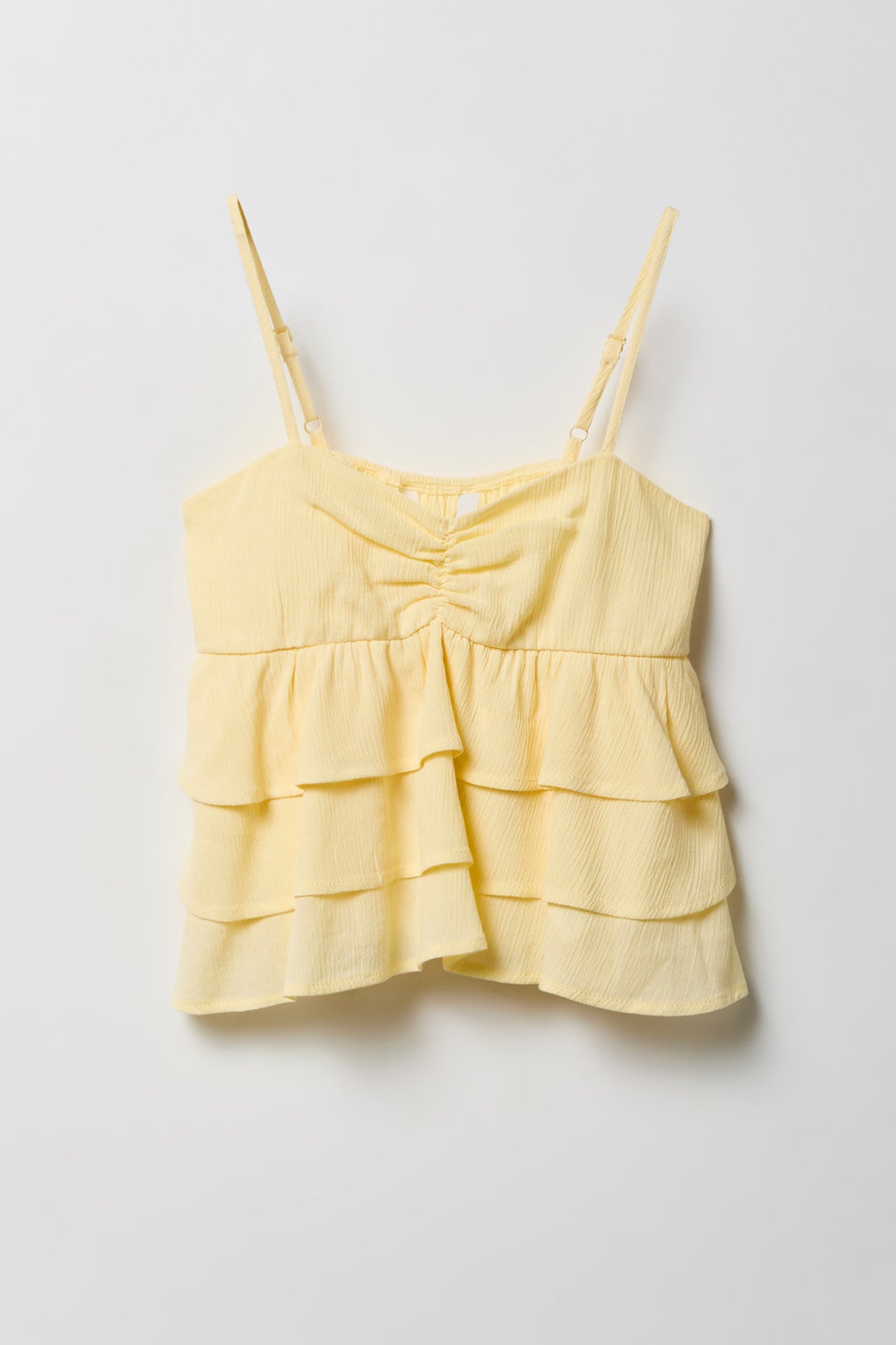 Haut de style nuisette volanté pour fille