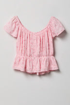 Girls Button-Up Top