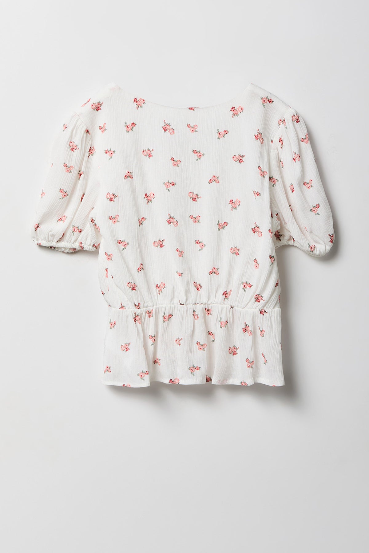 Vue alternative 2. Haut à manches courtes avec boucle pur fille