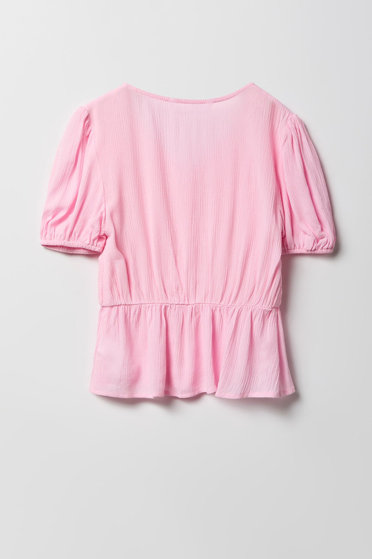 Vue alternative 2. Haut à manches courtes avec boucle pur fille