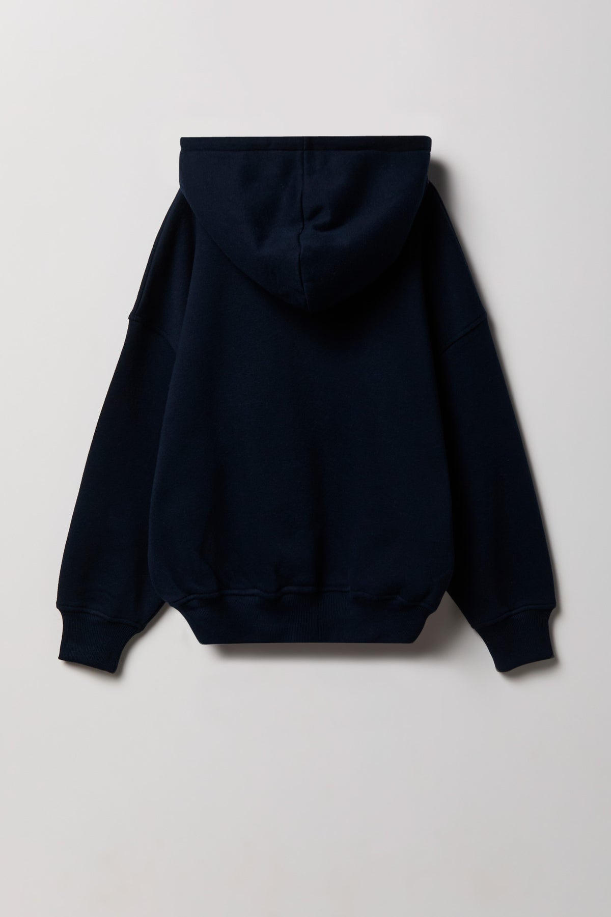 Vue alternative 2. Haut carré à capuchon en molleton de luxe pour fille