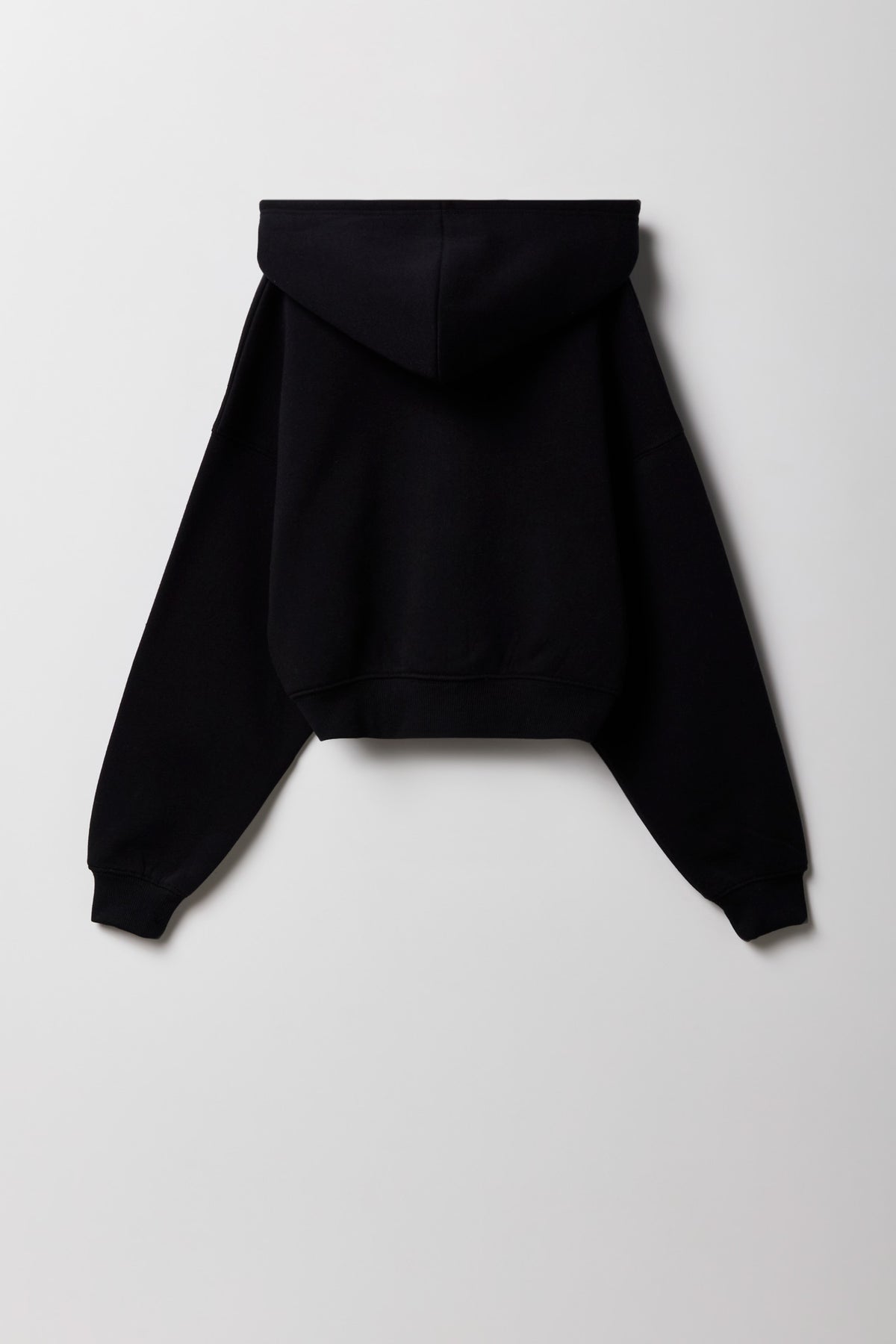 Vue alternative 2. Hut à capuchon avec motif brodé en chenille et fermeture à glissière pour fille