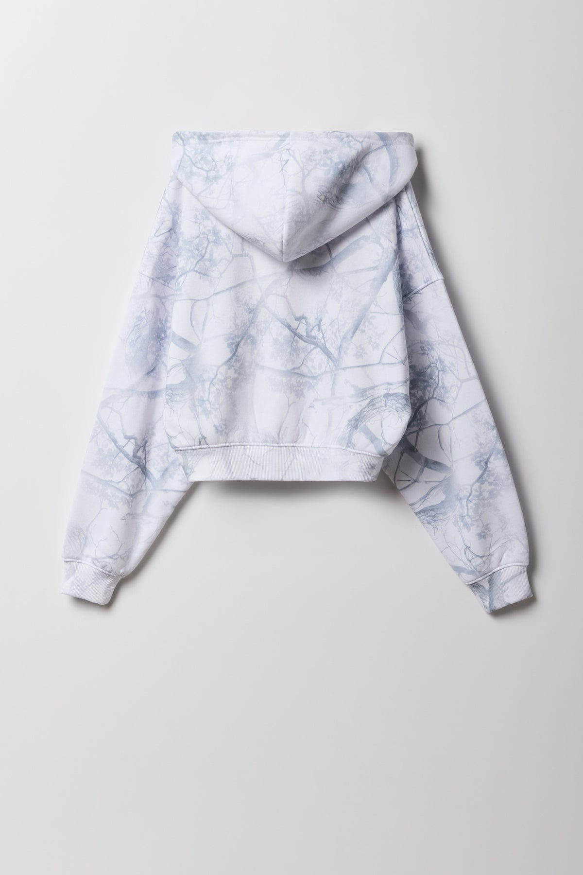 Vue alternative 2. Hut à capuchon avec motif brodé en chenille et fermeture à glissière pour fille