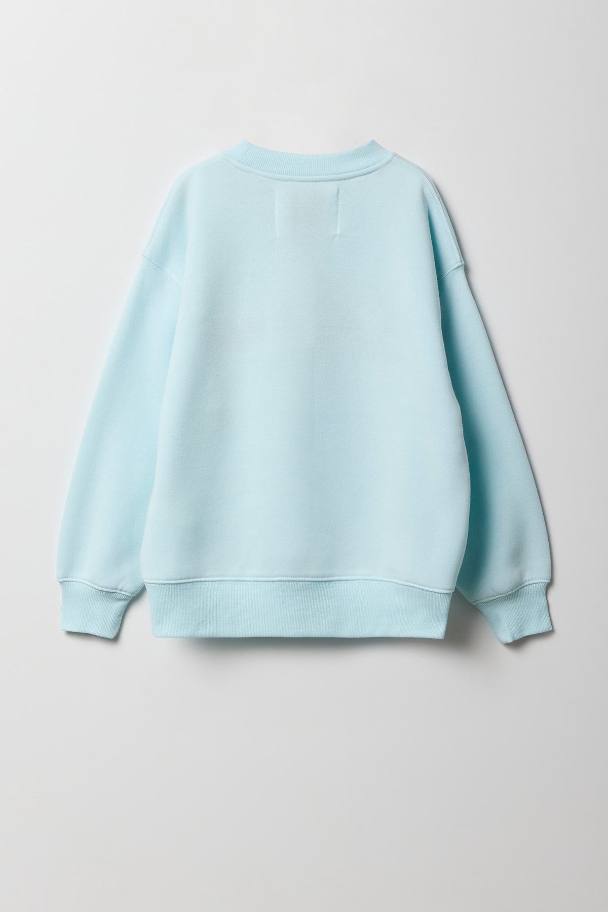 Vue alternative 2. Chandail surdimensionné en molleton avec motif brodé Paris pour fille