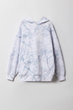 Girls City Graphic Fleece Oversized Hoodie