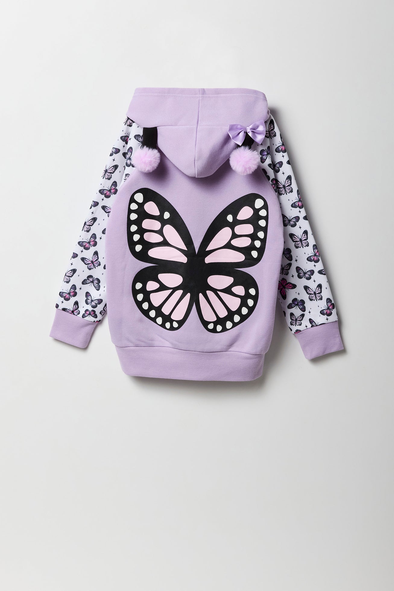 Girls Butterfly Character Hoodie