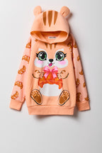 Girls Fleece Character Hoodie