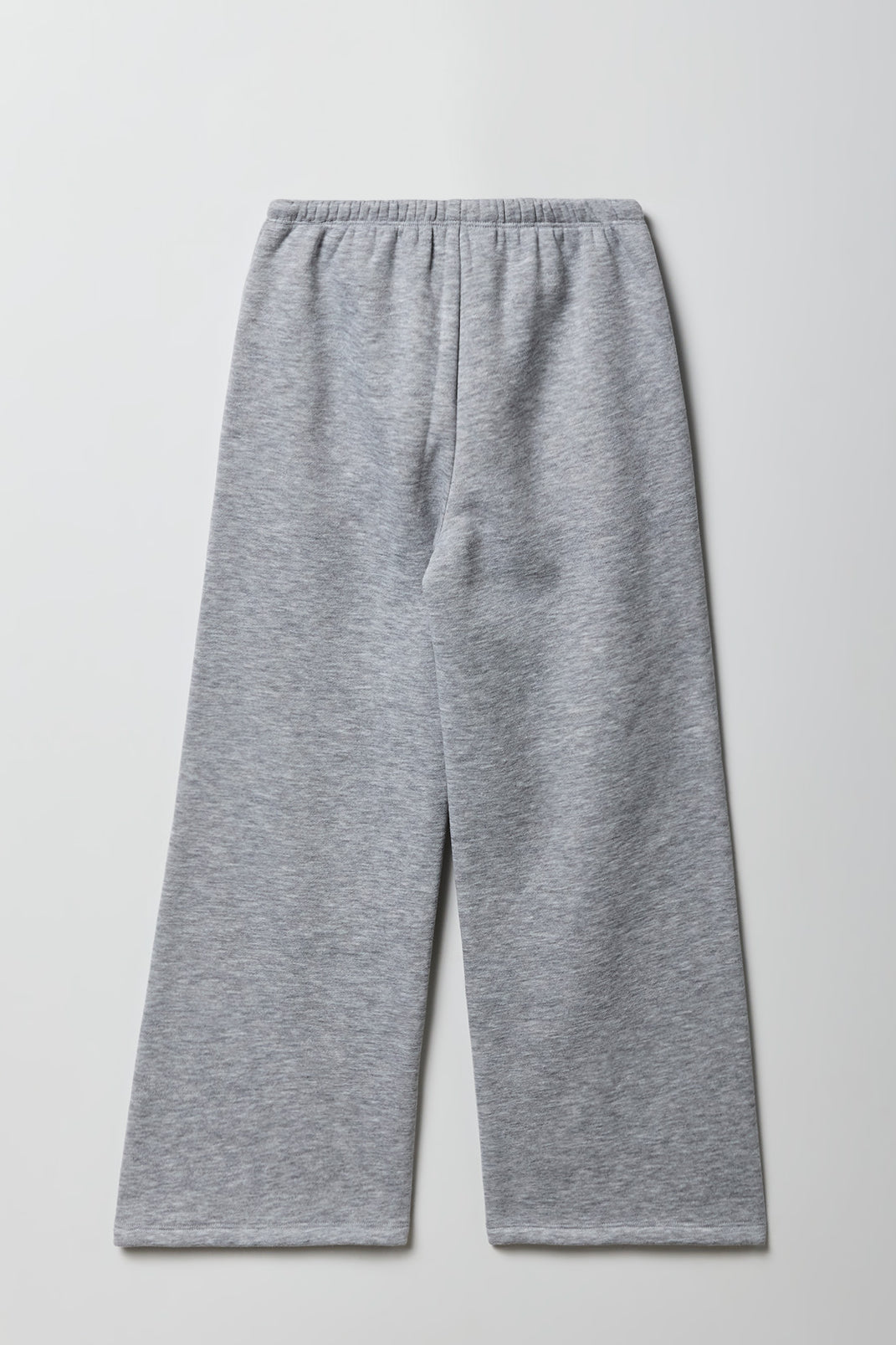 Alt View 2. Girls Cherries Graphic Wide Leg Sweatpant - Charcoal