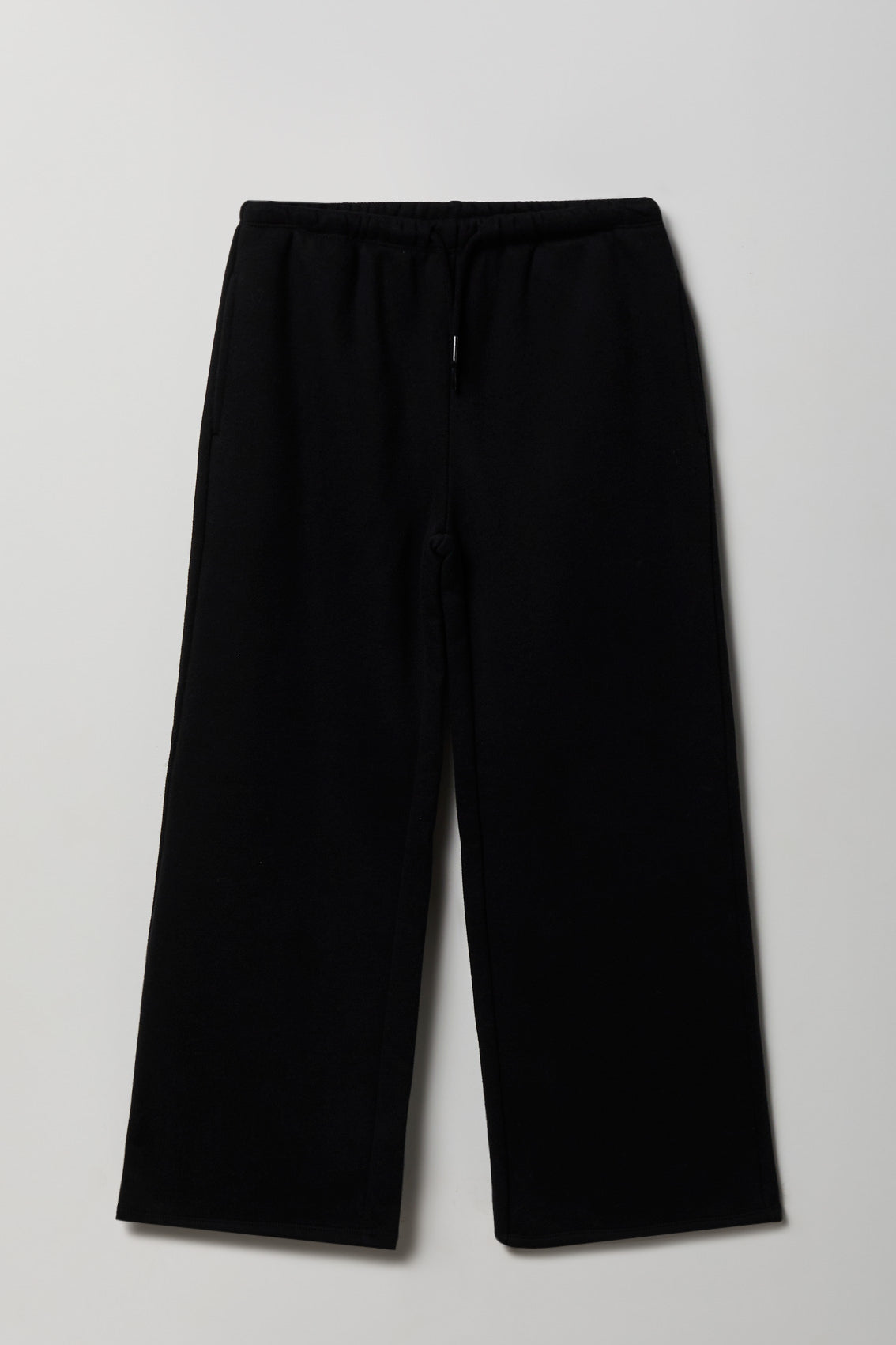 Pantalon d'entraînement à jambe large en molleton de luxe pour fille
