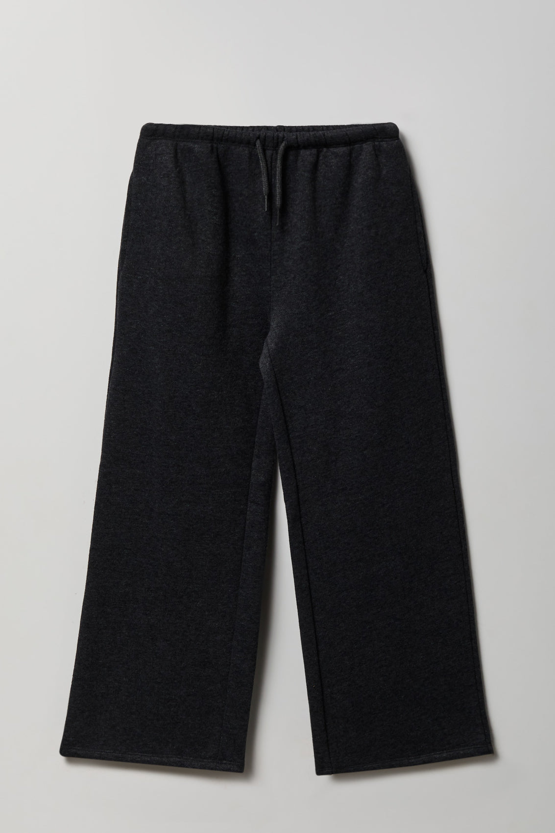Pantalon d'entraînement à jambe large en molleton de luxe pour fille
