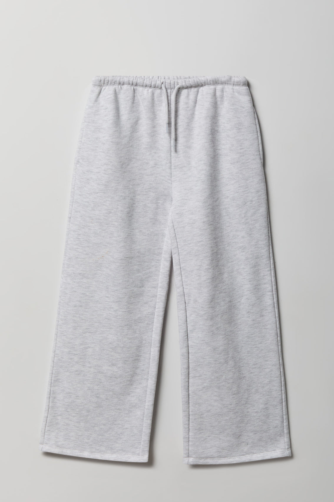 Pantalon d'entraînement à jambe large en molleton de luxe pour fille