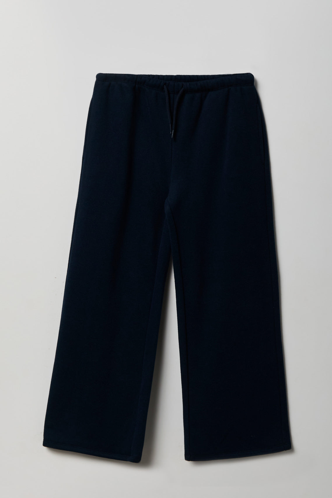 Pantalon d'entraînement à jambe large en molleton de luxe pour fille