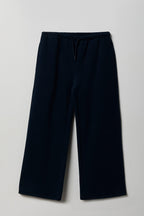 Pantalon d'entraînement à jambe large en molleton de luxe pour fille