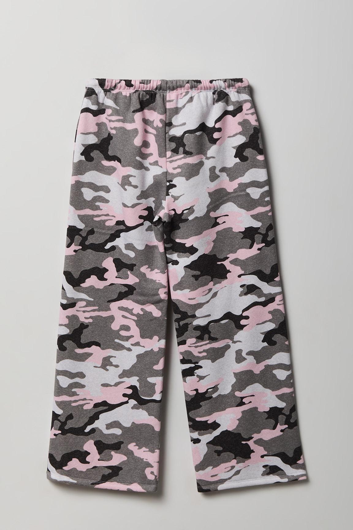 Vue alternative 2. Pantalon d'entraînement à jambe large en molleton de luxe pour fille