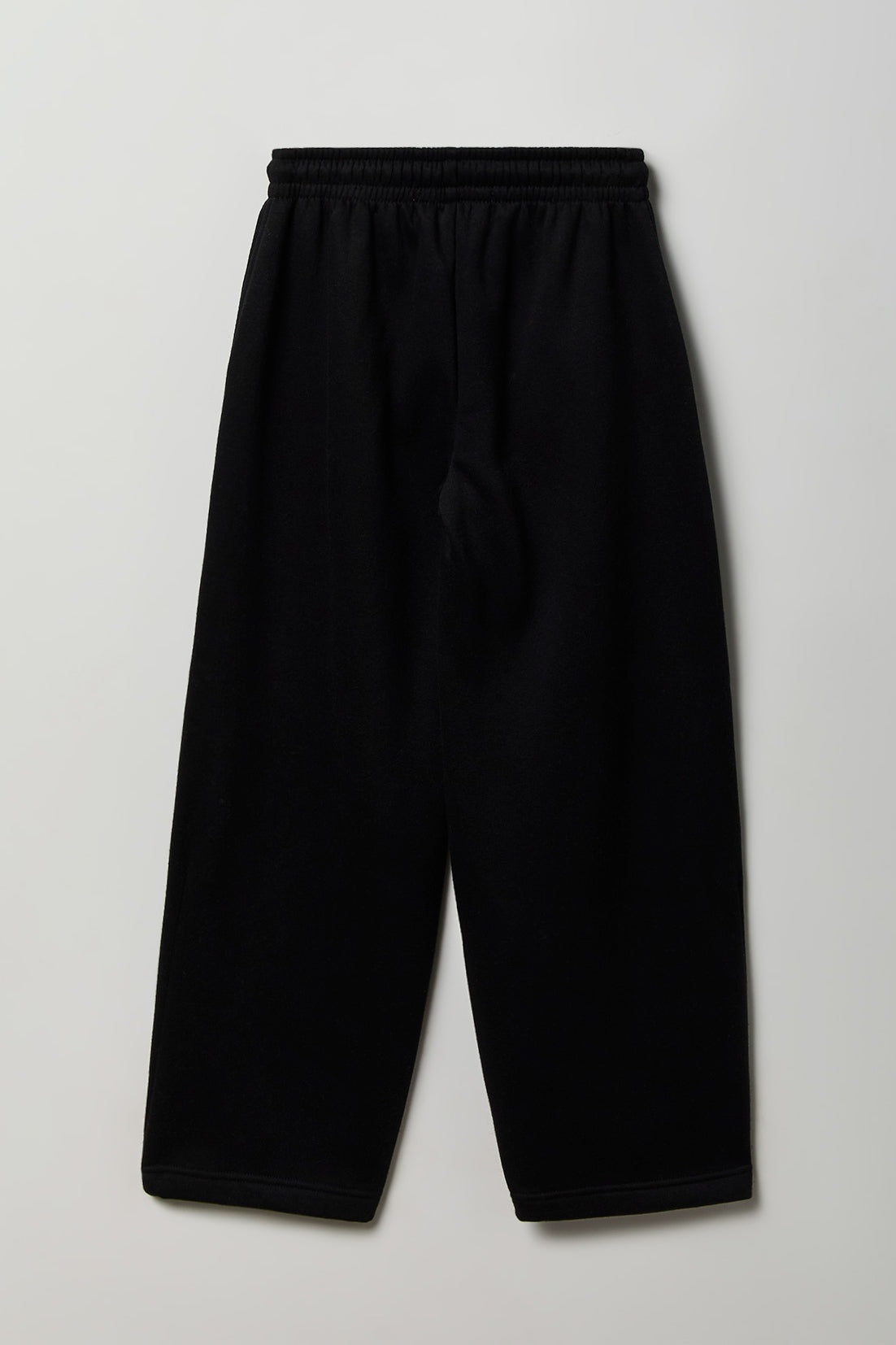 Alt View 2. Girls Fleece Barrel Sweatpant - Black