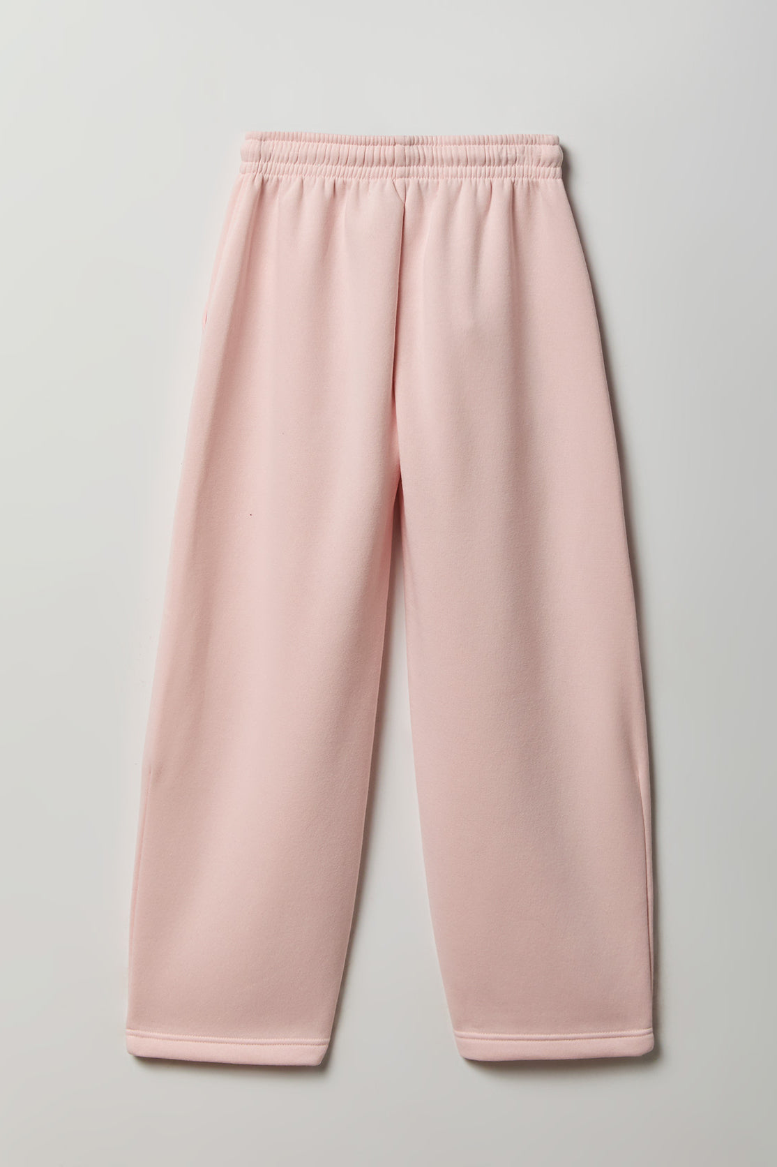 Alt View 2. Girls Fleece Barrel Sweatpant - Pink