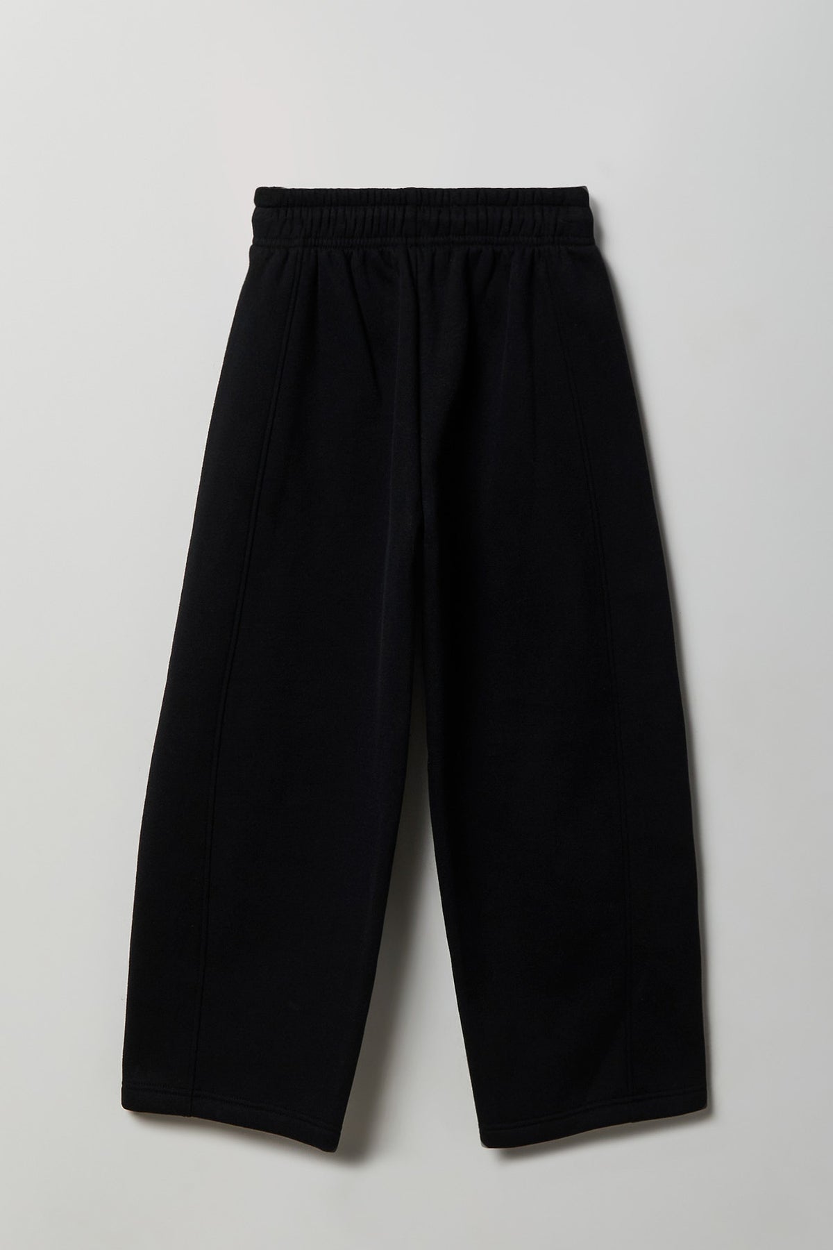 Vue alternative 2. Pantalon d'entraînement à jambe baril en molleton de luxe pour fille