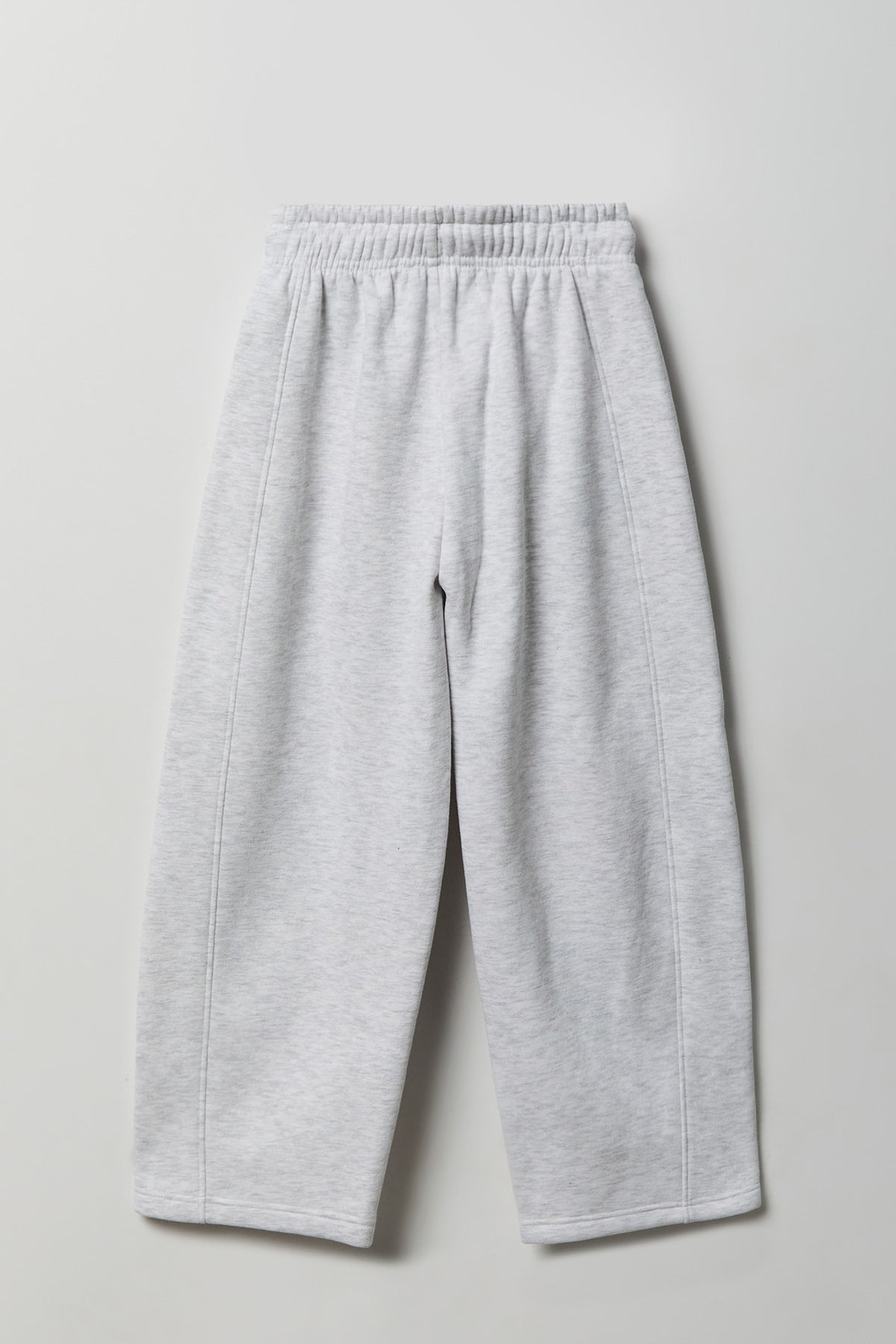 Vue alternative 2. Pantalon d'entraînement à jambe baril en molleton de luxe pour fille