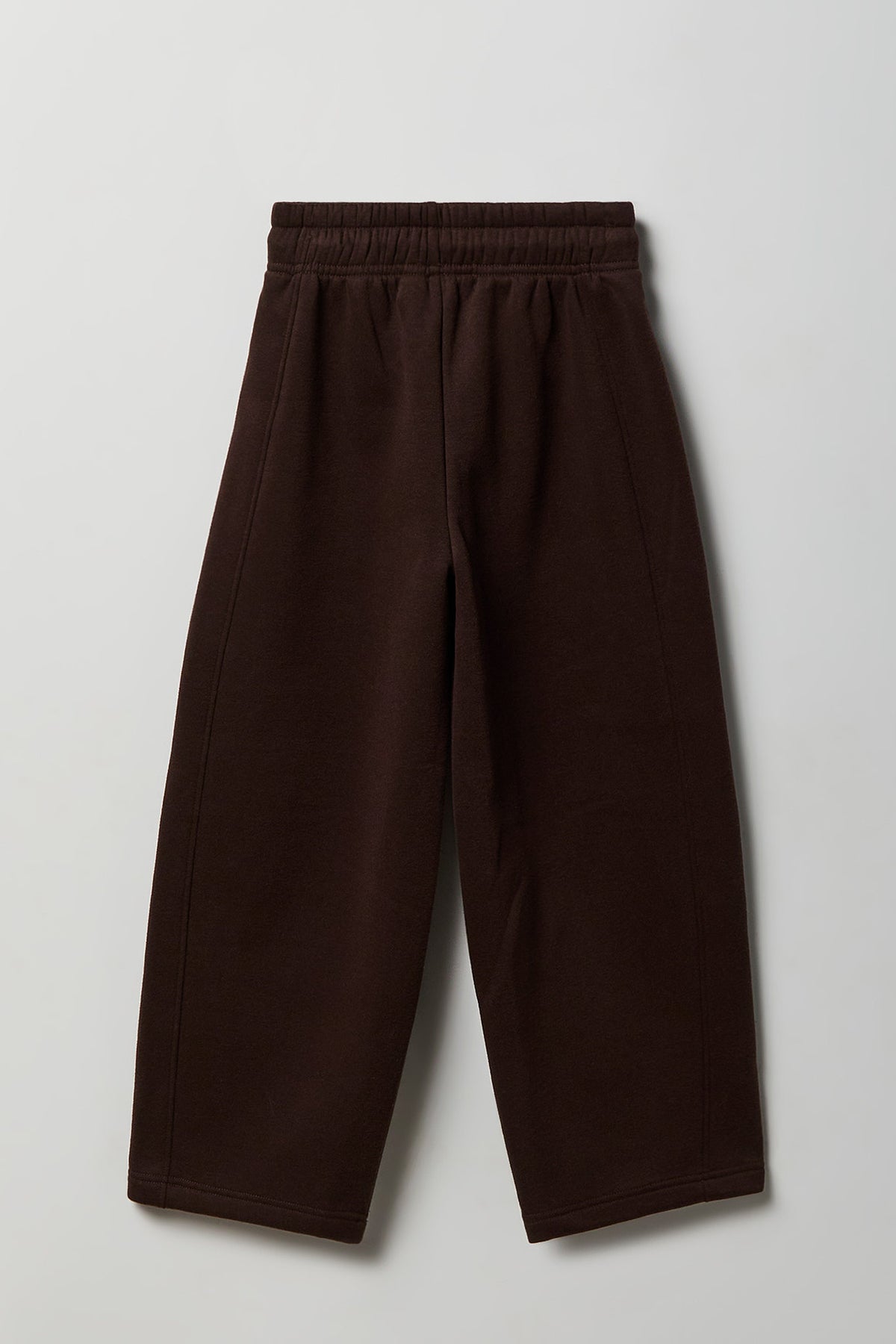 Vue alternative 2. Pantalon d'entraînement à jambe baril en molleton de luxe pour fille