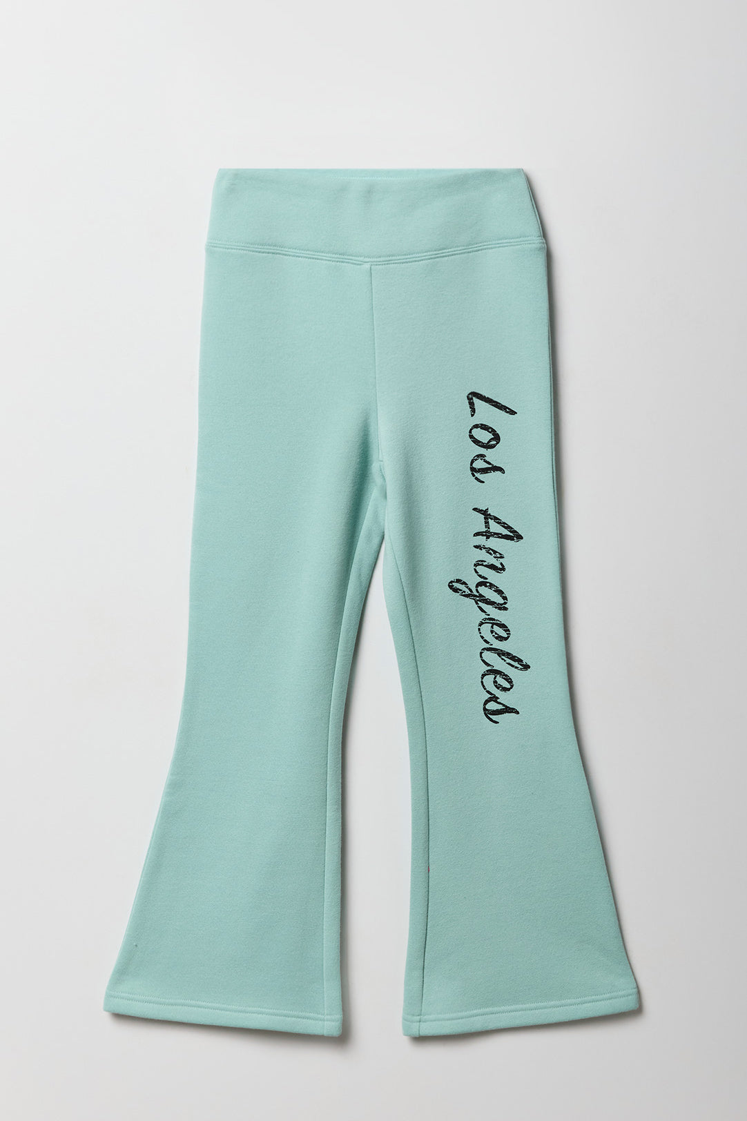 Girls Fleece Flare Sweatpant - Sage