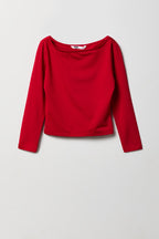 Girls Double Layer Long Sleeve Top