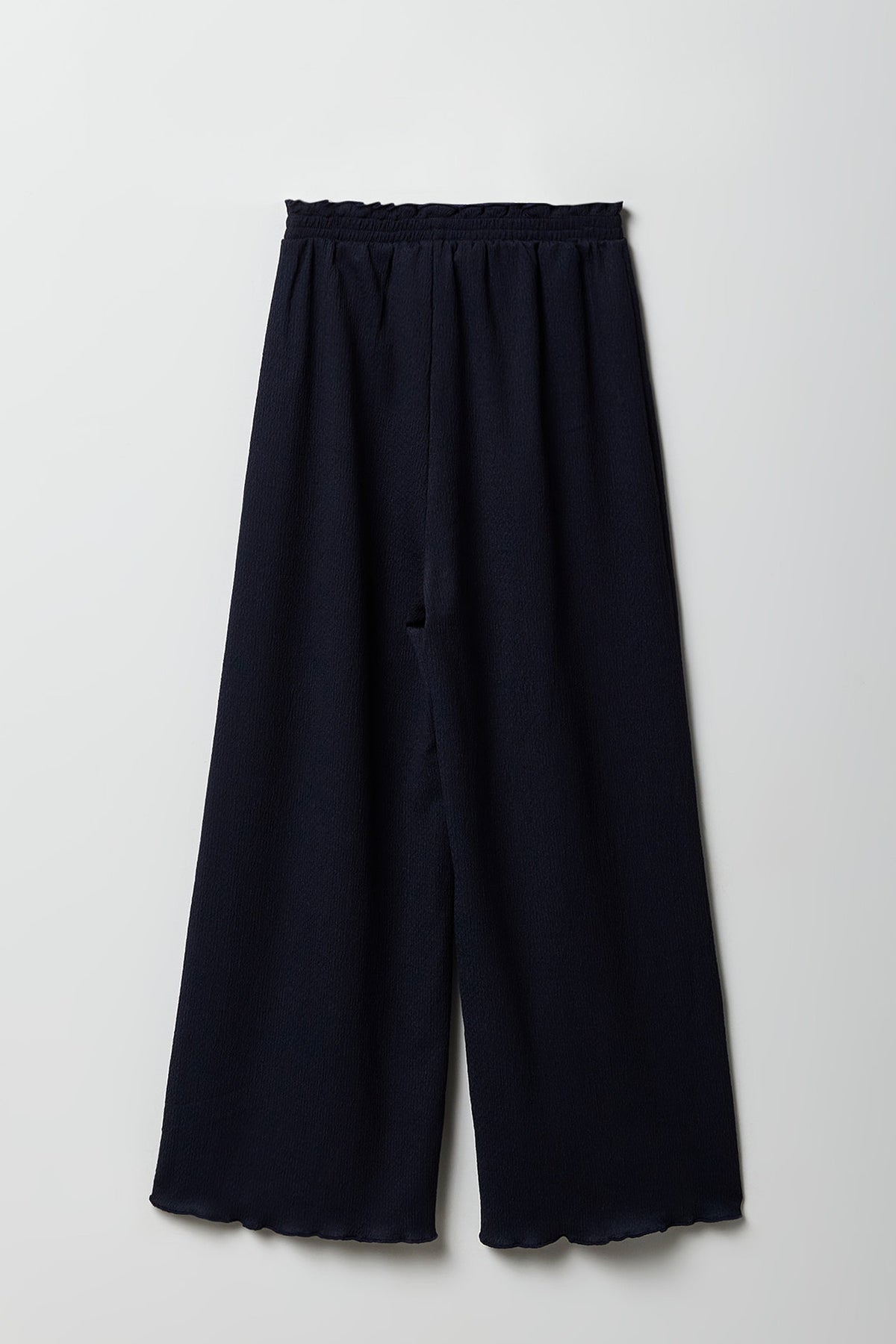Vue alternative 2. Jean à jambe large froissé pour fille