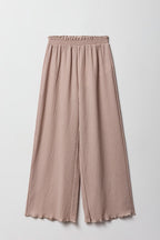 Girls Crinkle Wide Leg Pant