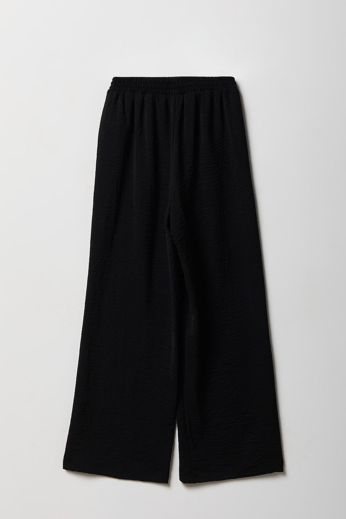 Alt View 2. Girls Flowy Wide Leg Dress Pant - Black