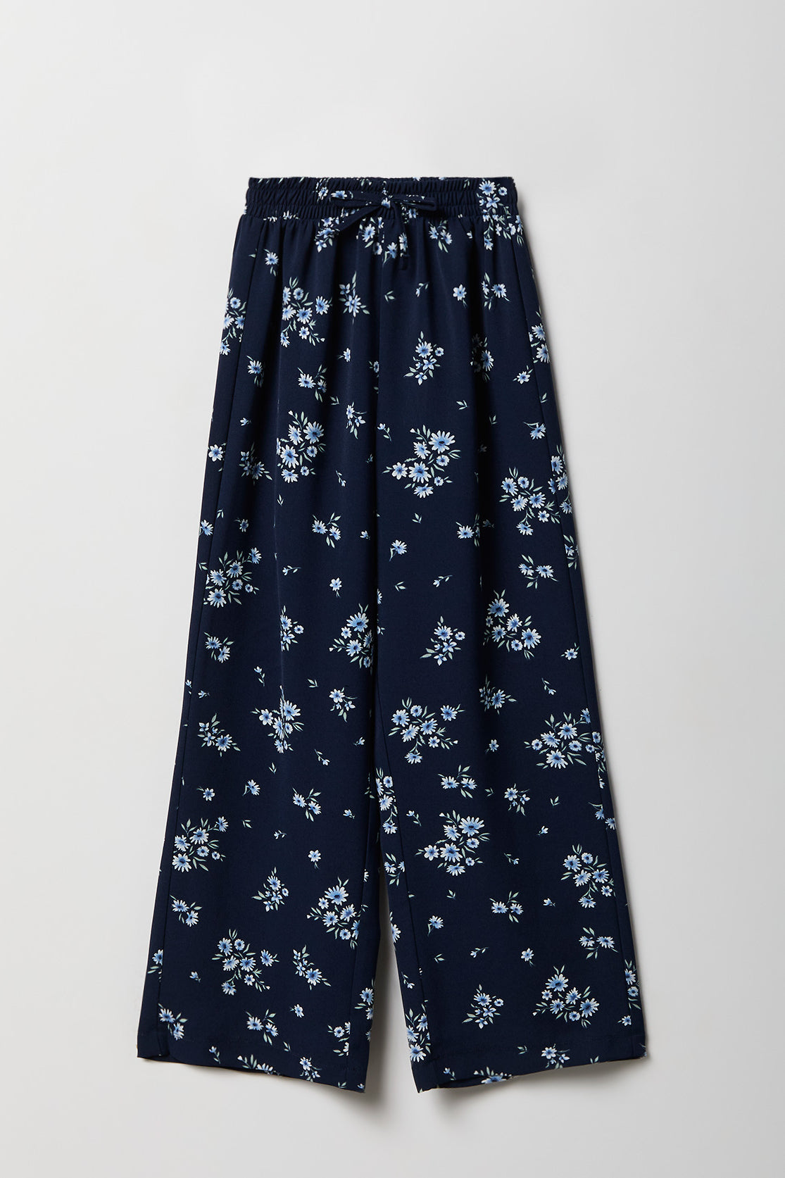 Girls Flowy Wide Leg Dress Pant - Royal Blue