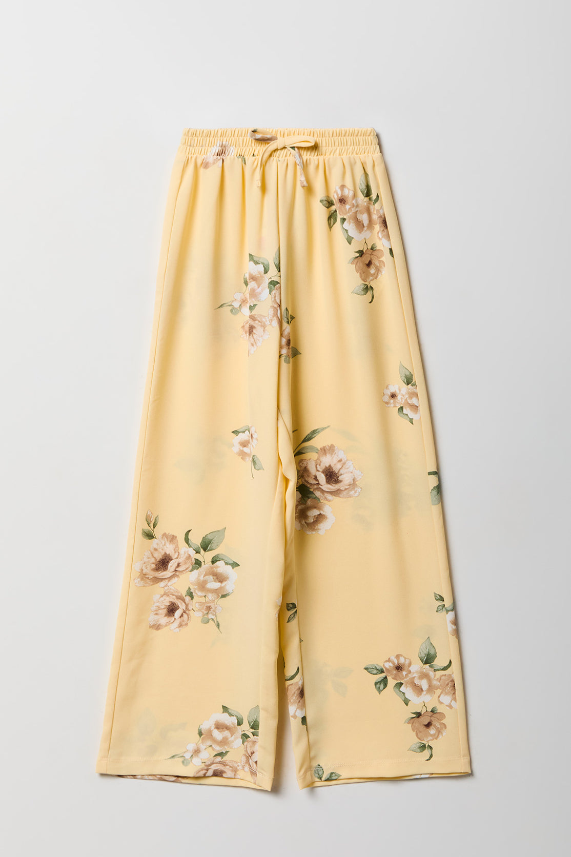 Pantalon habillé à jambe large fluide pour fille