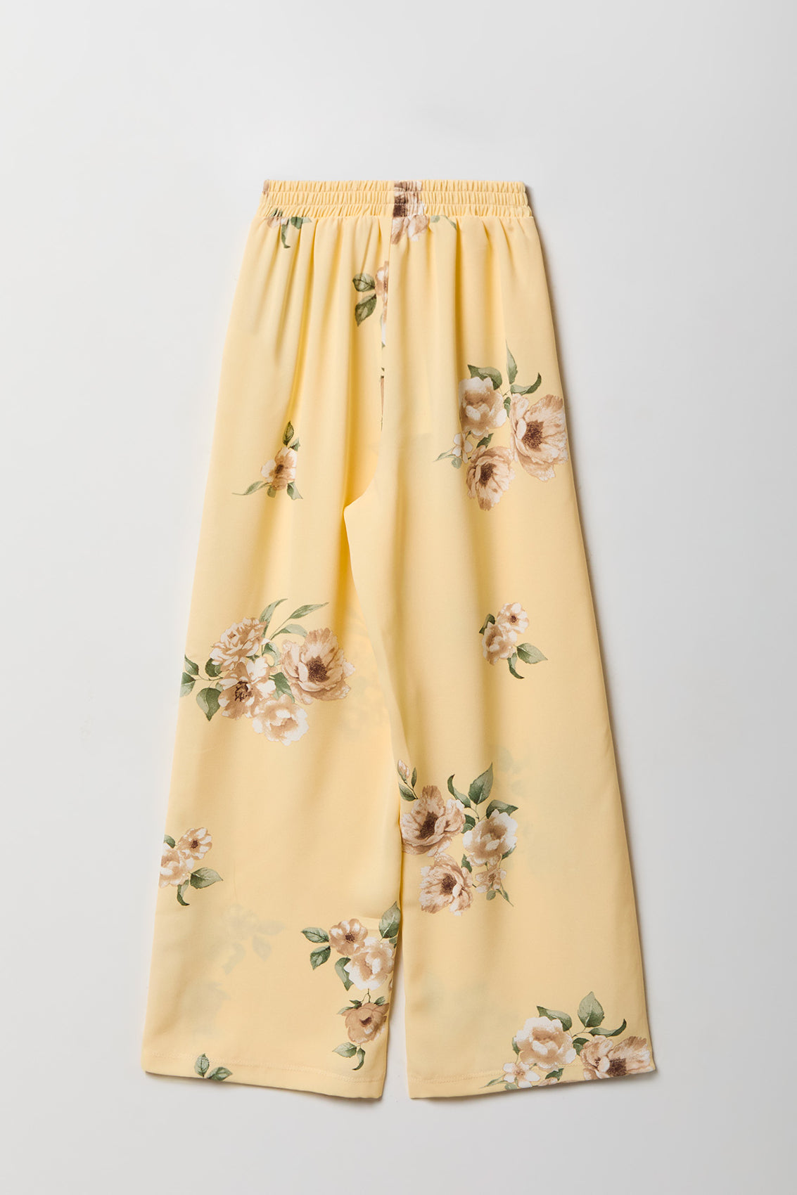 Vue alternative 2. Pantalon habillé à jambe large fluide pour fille