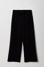 Pantalon plissé à jambe large pour fille