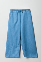 Pantalon en denim à jambe large pour filles