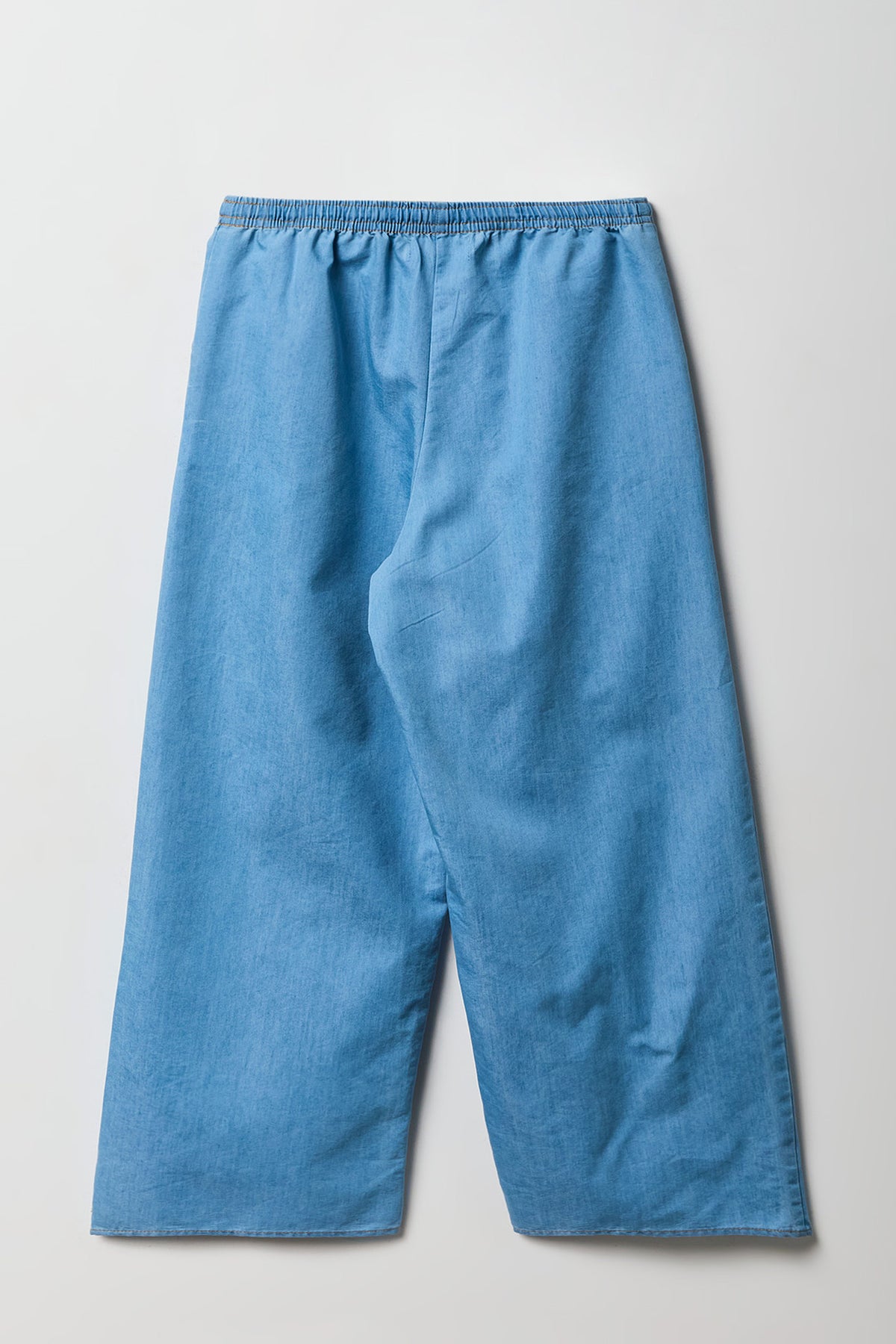 Vue alternative 2. Pantalon en denim à jambe large pour filles