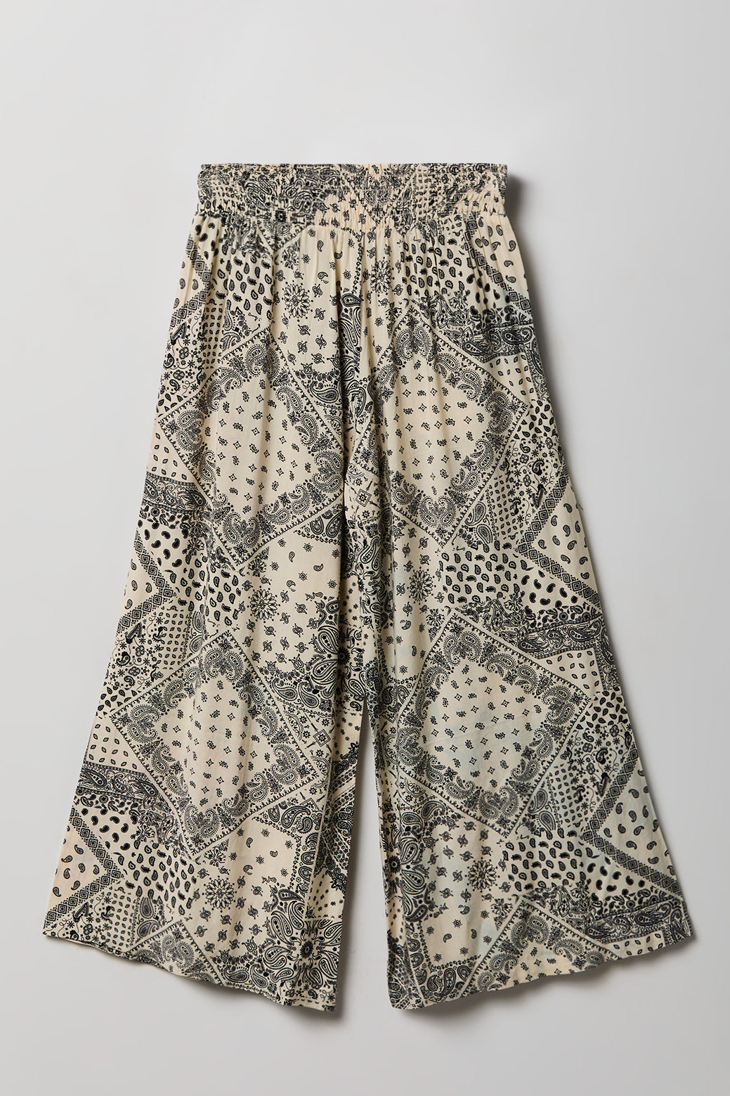 Vue alternative 2. Palazzo à taille smockée pour fille