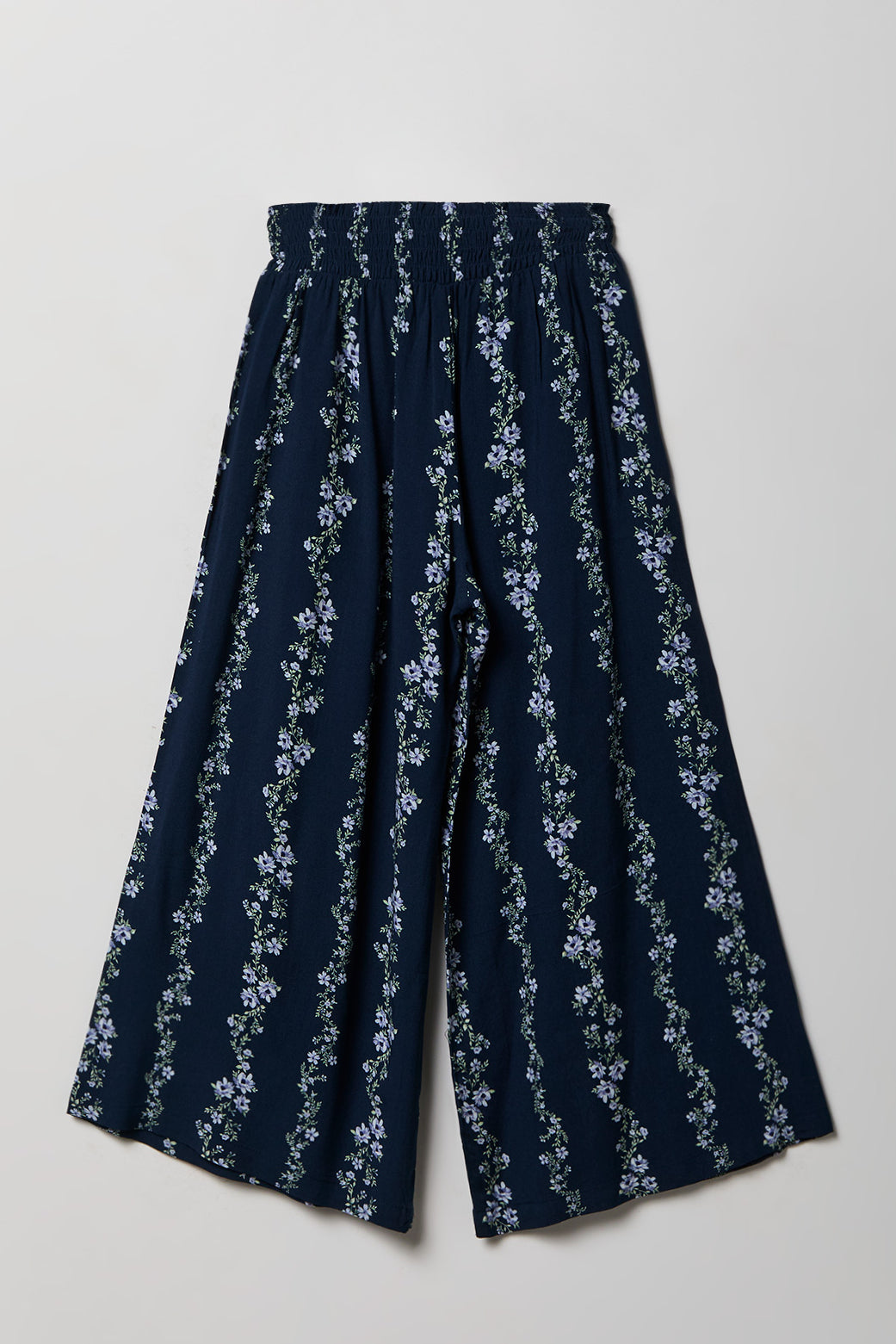 Vue alternative 2. Palazzo à taille smockée pour fille