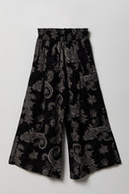 Girls Smocked Waist Palazzo Pant