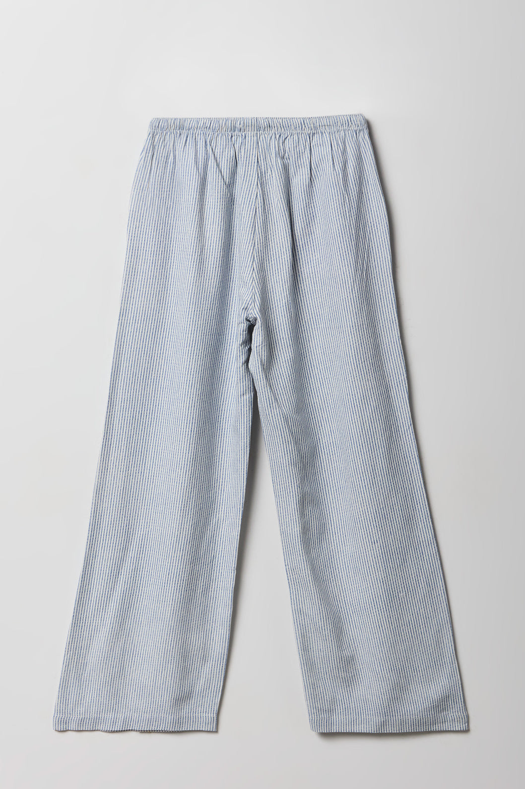 Vue alternative 2. Pantalon à jambe large en mélange de lin pour fille