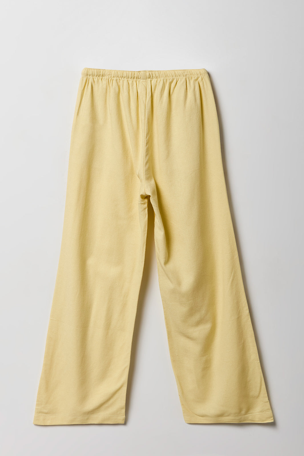 Vue alternative 2. Pantalon à jambe large en mélange de lin pour fille